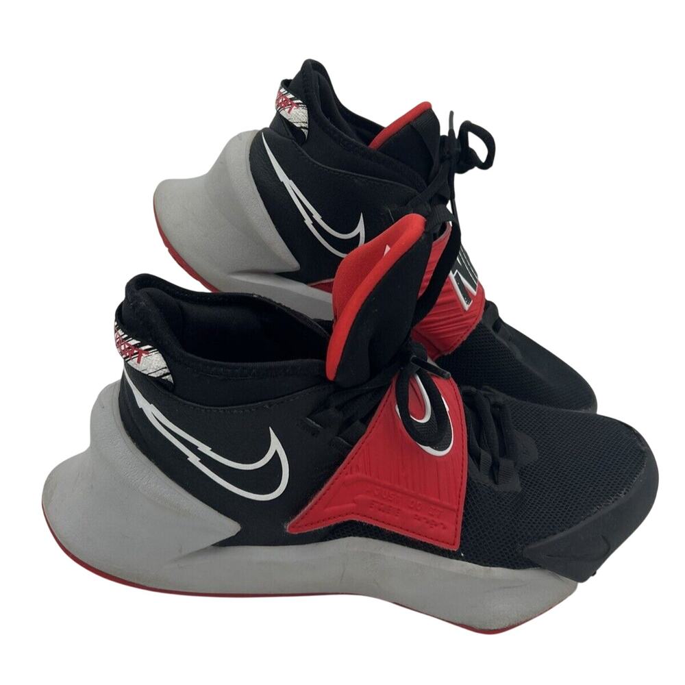 Nike Boys Future Court 3 Basketball Shoes Red Black Size 7Y Sneakers CT2866-008